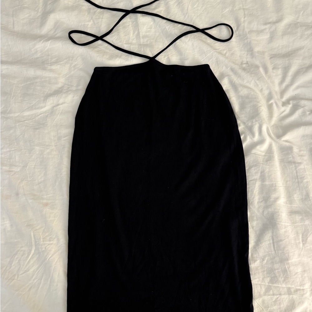 Giani Bini Black Tie Skirt